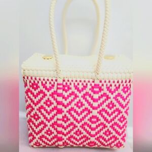 Hand woven mexican bag
